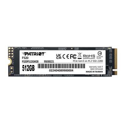 Patriot Memory P320 512 GB M.2 PCI Express 3.0 NVMe - thumbnail