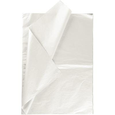 Creativ Company Tissuepapier, vel 50x70 cm, 17 gr, parelmoer, 6 vel/ 1 doos