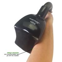 Tunturi Vinyl Kettlebell l 16KG l zwart - thumbnail