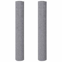 VidaXL Antislip schildersvlies 2 st 10 m 280 g/m² grijs - thumbnail