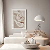 Lyora Natuurlijke hanglampAere wit 40cm - 9002660 - thumbnail