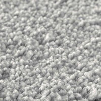 VidaXL Antislip badmat met toilet cut grijs 50 x 50 cm pp