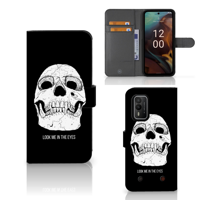 Telefoonhoesje met Naam Nokia XR21 Skull Eyes - thumbnail
