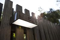 Lutec Solar wandlampBrick RVS - 6908501308 - thumbnail