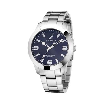 Nautica Zilverkleurig (Ø 42 mm) Heren horloge