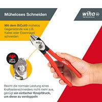 Wiha High-performance zijkniptang BiCut® Classic met DynamicJoint® omschakelbaar | 200 mm - 38981 - 38981 - thumbnail