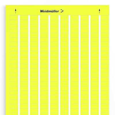Weidmüller 1724151687-10 LM MT300 17X9 GE Labelprinter Montagemethode: Plakken Markeringsvlak: 9 x 17 mm Geel Aantal markeringen: 3410 10 stuk(s)
