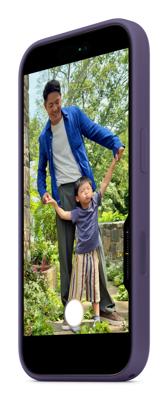 APPLE iPhone 17 - Siliconen hoesje met MagSafe - Paarse mist