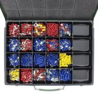 Assortiment Geïsoleerde Kabelschoenen ineen 21-vaks metalen - thumbnail