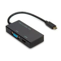 VALUE Beeldschermadapter USB Type C - VGA / HDMI - thumbnail
