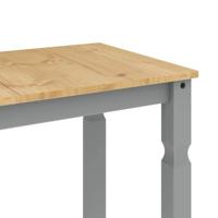 Eettafel Corona 112x60x75 cm massief grenenhout grijs - thumbnail