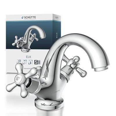 Schutte ELK tweegreepskraan wastafel | chroom
- 33510 - 33510 Schutte ELK tweegreepskraan wastafel | chroom
- 33510 - 33510