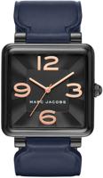 Horlogeband Marc by Marc Jacobs MJ1531 Leder Blauw 16mm - thumbnail