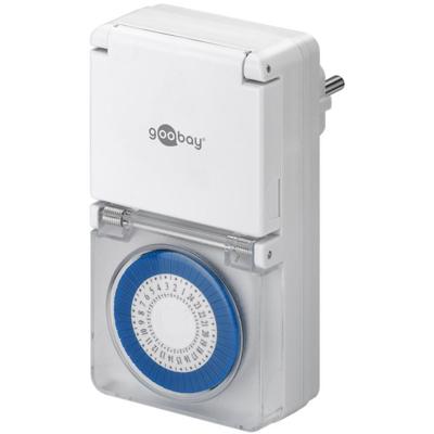 Enzo goobay tijdschakelklok dagprogramma spatwaterdicht ip44 doosje - 8364210 Enzo goobay tijdschakelklok dagprogramma spatwaterdicht ip44 doosje - 8364210