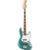 Squier Affinity Series Active Jazz Bass IL Mystic Sea Foam Green elektrische basgitaar - thumbnail
