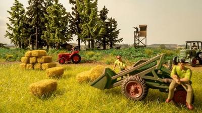 NOCH 7461 H0 strobalen 36 stuks Kant-en-klaar model NOCH 7461 H0 strobalen 36 stuks Kant-en-klaar model
