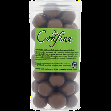 Confina Hazelnoten in Melkchocolade 200 g bij Jumbo