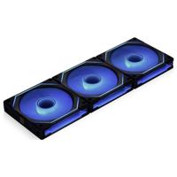 Lian Li UNI FAN SL-INF 120, 3-pack, Black, ARGB Reverse Blade PWM - thumbnail