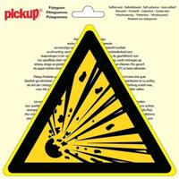 Pictogram driehoek 20 cm Sticker Allium Pickup - Pickup - thumbnail