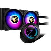 Gigabyte AORUS WATERFORCE 240 Processor Alles-in-Ã©Ã©n vloeistofkoeler 12 cm Zwart - thumbnail