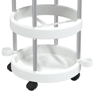 VidaXL Schoonmaakwagen met opbergmand aluminium VidaXL Schoonmaakwagen met opbergmand aluminium