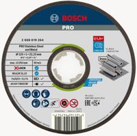 Bosch Accessoires X-LOCK Slijpschijf Expert for Inox & Metal 125x1x22.23mm, recht - 1 stuk(s) - 2608619264 - thumbnail