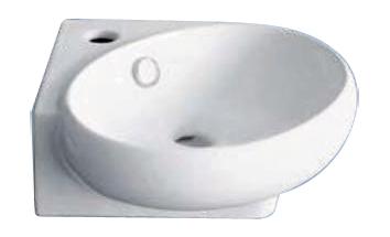 VM GO Happy Hoekfontein wit 36 x 38,5 x 13,5 cm