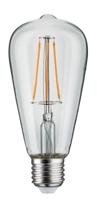Paulmann 28703 LED-lamp Energielabel F (A - G) E27 7.5 W Warmwit (Ø x h) 64 mm x 140 mm 1 stuk(s) - thumbnail