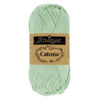 Scheepjes Catona 50g - 402 Silver Green - Haakgaren / Breigaren