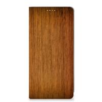 Samsung Galaxy A71 Book | Wallet Case | Donker Hout - thumbnail