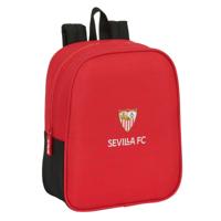 Schoolrugzak Sevilla Fútbol Club Zwart Rood 22 x 27 x 10 cm - thumbnail