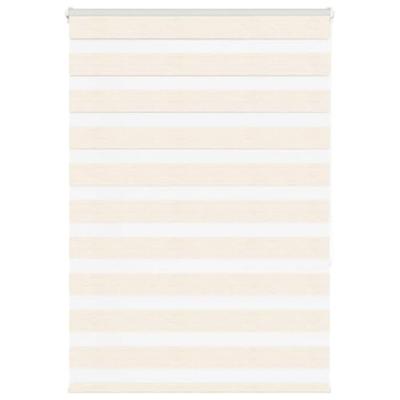 VidaXL Zebra rolgordijn 95x150 cm stofbreedte 90,9 cm marmerbeige