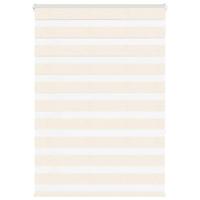 VidaXL Zebra rolgordijn 110x150 cm stofbreedte 105,9 cm marmerbeige - thumbnail