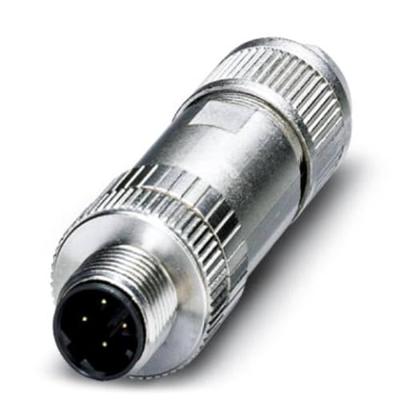 Phoenix Contact 1543223 Sensor/actuator dataconnector M12 Aantal polen (sensoren): 4 Stekker, recht 1 stuk(s) Piece