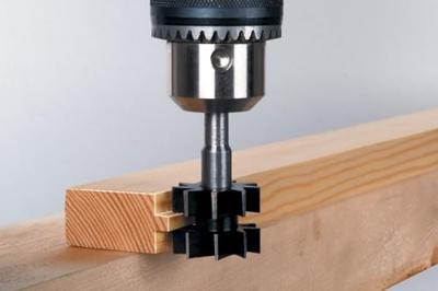 Wolfcraft Univ.-freesset | Voor 3259, 3261, 3262 | Ø8mm | 1 set - 3254000