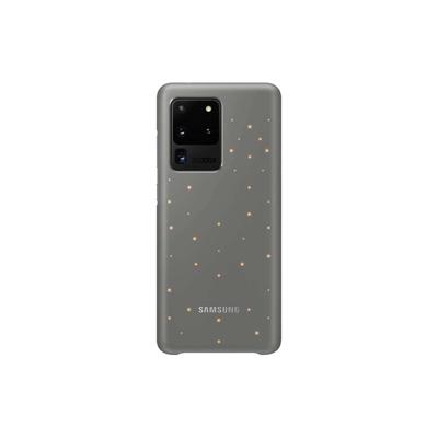 LED Back Cover EF-KG988 - Achterzijde behuizing voor mobiele telefoon - grijs - voor Galaxy S20 Ultra, S20 Ultra 5G