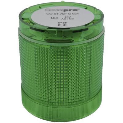 ComPro Signaalzuilelement CO ST 70 GL 024 6F CO ST 70 LED Groen 1 stuk(s) ComPro Signaalzuilelement CO ST 70 GL 024 6F CO ST 70 LED Groen 1 stuk(s)
