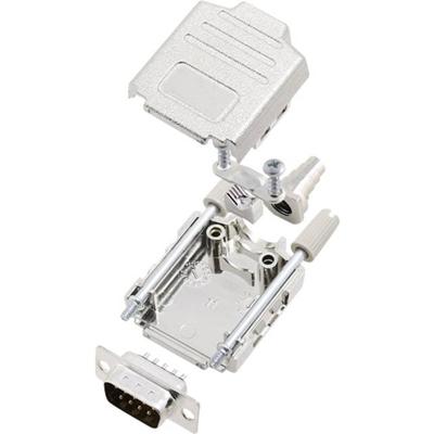 encitech DPPK09-M-DMP-K 6355-0004-21 D-sub male connectorset 180 ° Aantal polen: 9 Soldeerkelk 1 set(s)