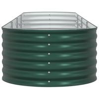 Verhoogde plantenbak Groen 400 x 80 x 44 cm Staal - thumbnail