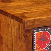 Nachtkastje 35x35x45 cm massief acaciahout - thumbnail