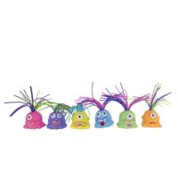 Brainboooom Gillende Monsters met Haren met Geluid, 14cm - thumbnail
