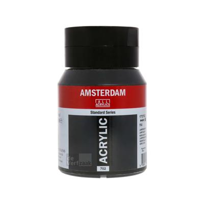 Royal Talens Amsterdam Acrylverf 500 ml - Lampenzwart 702