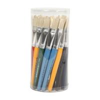 Creativ Company Platte kleine kwasten, 30st. - thumbnail