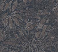 Livingwalls Smart Surfaces - Bruin - Floraal - 395605 - thumbnail