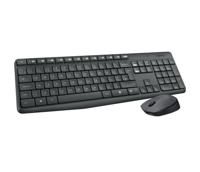 Toetsenbord en draadloze muis Logitech 920-007919 Grijs Qwerty Spaans QWERTY - thumbnail