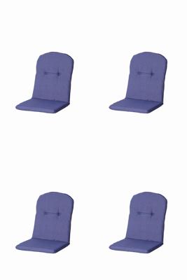 Kussen Kuip hoog 45x96 Panama safier blauw Panama safier blauw (4 stuks) Madison - Madison Kussen Kuip hoog 45x96 Panama safier blauw Panama safier blauw (4 stuks) Madison - Madison