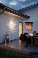 Monza wandlamp rond met LED 3W messing 7900-800 Konstsmide - thumbnail