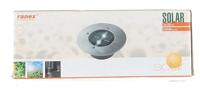 Ranex RA-5000197 Carlo Ronde Solar LED Grondspot RVS/Glas - thumbnail