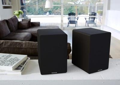 Set van twee speakers - THOMSON - WS400DUO - 2x 7,5W - Zwart