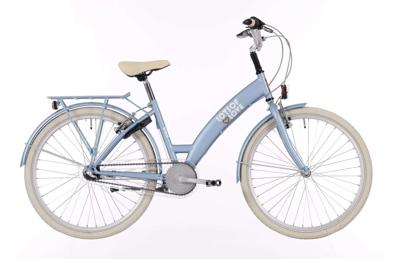 Kinderfiets Bikefun Lots of Love 24 inch met Nexus 3 versnelling/remnaaf - Blauw mat